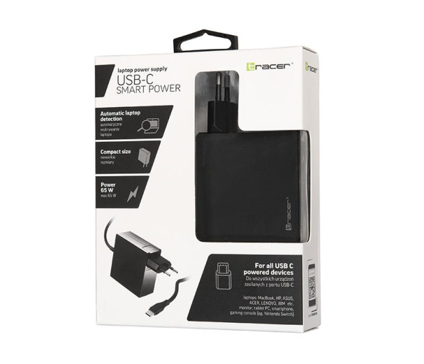 Tracer Smart Power do tabletów i laptopów USB-C 65W - 1458576 - zdjęcie 4